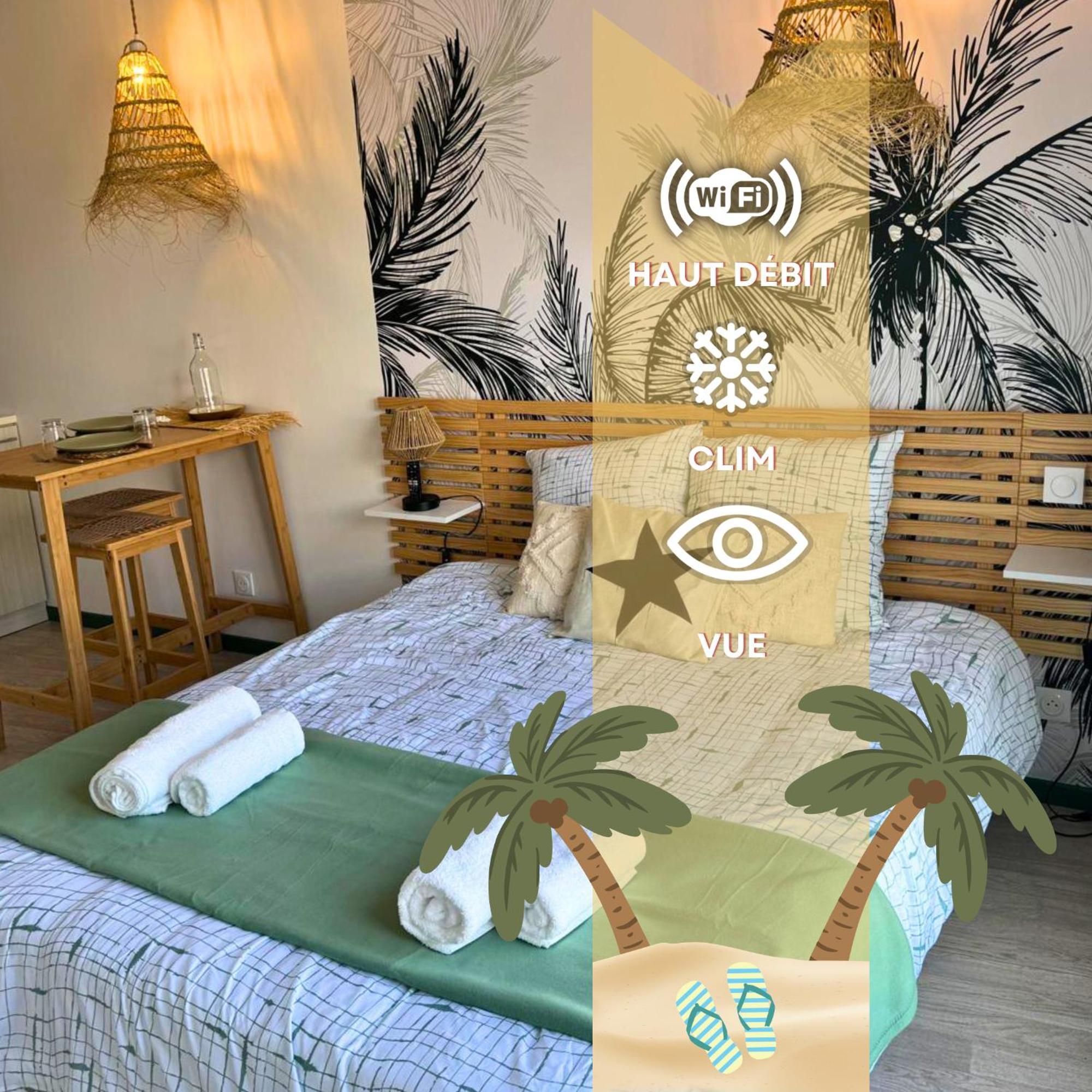 Ferienwohnung Oasis - Wifi, Clim, Vue, Equipe Lourdes Exterior foto